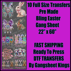 Bling Easter Gangsheet