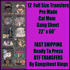Cat Mom Gangsheet