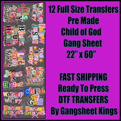 Child of God Christian Gangsheet