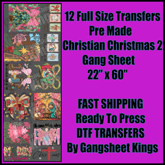 Christian Christmas 2 Gangsheet