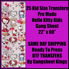 Kid Size Hello Kitty Gang Sheet