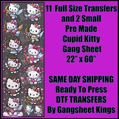 Cupid Hello Kitty Gangsheet