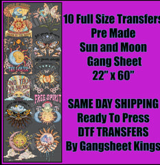 Sun & Moon Gangsheet