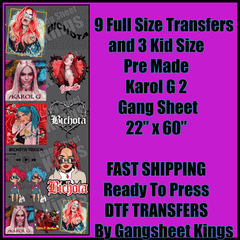 Karol G 2 Gangsheet