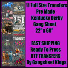 Kentucky Derby Gangsheet