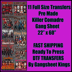 Killer Comadre Halloween Gangsheet