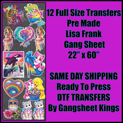 Lisa Frank Gangsheet