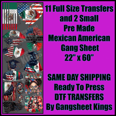 Mexican American Gangsheet