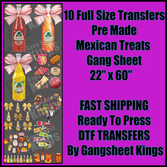 Mexican Treats Gangsheet