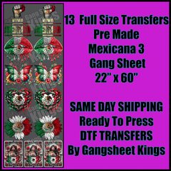 Mexicana 3 Gangsheet