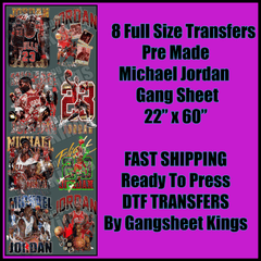 Michael Jordan Gangsheet