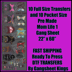 Mom Life 1 Gangsheet