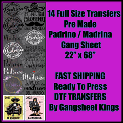 Padrino Madrina Padrinos Gangsheet