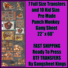 Punch Monkey Gangsheet
