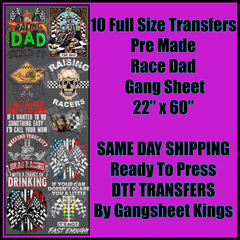 Race Dad Gangsheet