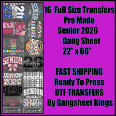 2026 Seniors Graduation Gangsheet