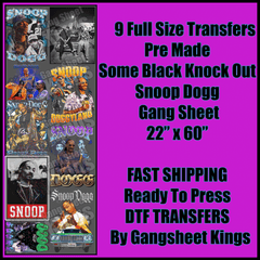 Snoop Dogg Gangsheet