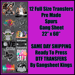 Spurs Gangsheet