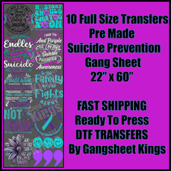 Suicide Prevention 1 Gansgheet
