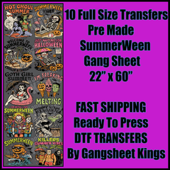 SummerWeen Halloween Gangsheet