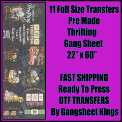 Thrifting Gangsheet