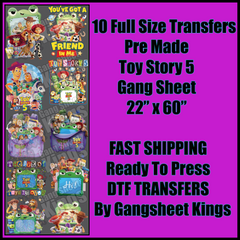 Toy Story 5 Gangsheet