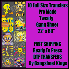 Tweety Gangsheet