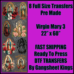 Virgin Mary 3 Gangsheet