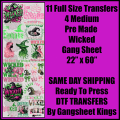 Wicked Gang Sheet