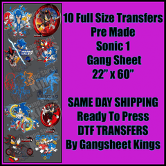 Sonic 1 Gangsheet