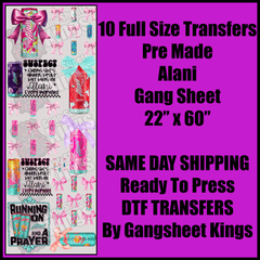 Alani Gang Sheet