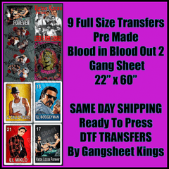 Blood in Blood Out 2 Gangsheet