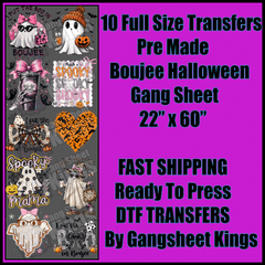 Boojee Halloween Gangsheet