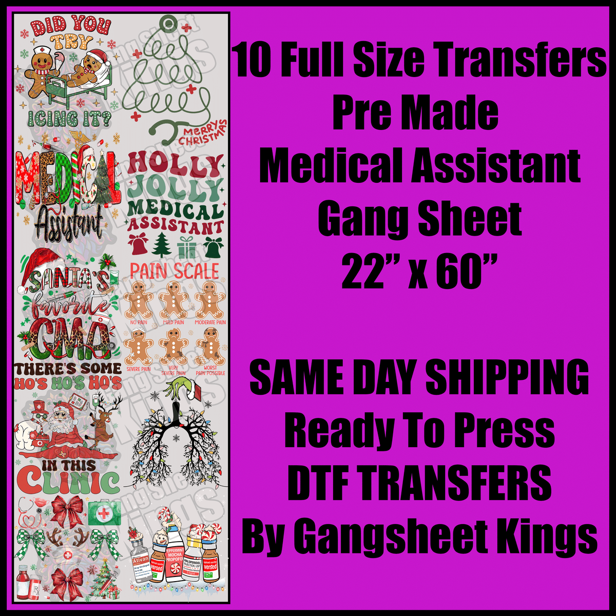 CMA Gang Sheet