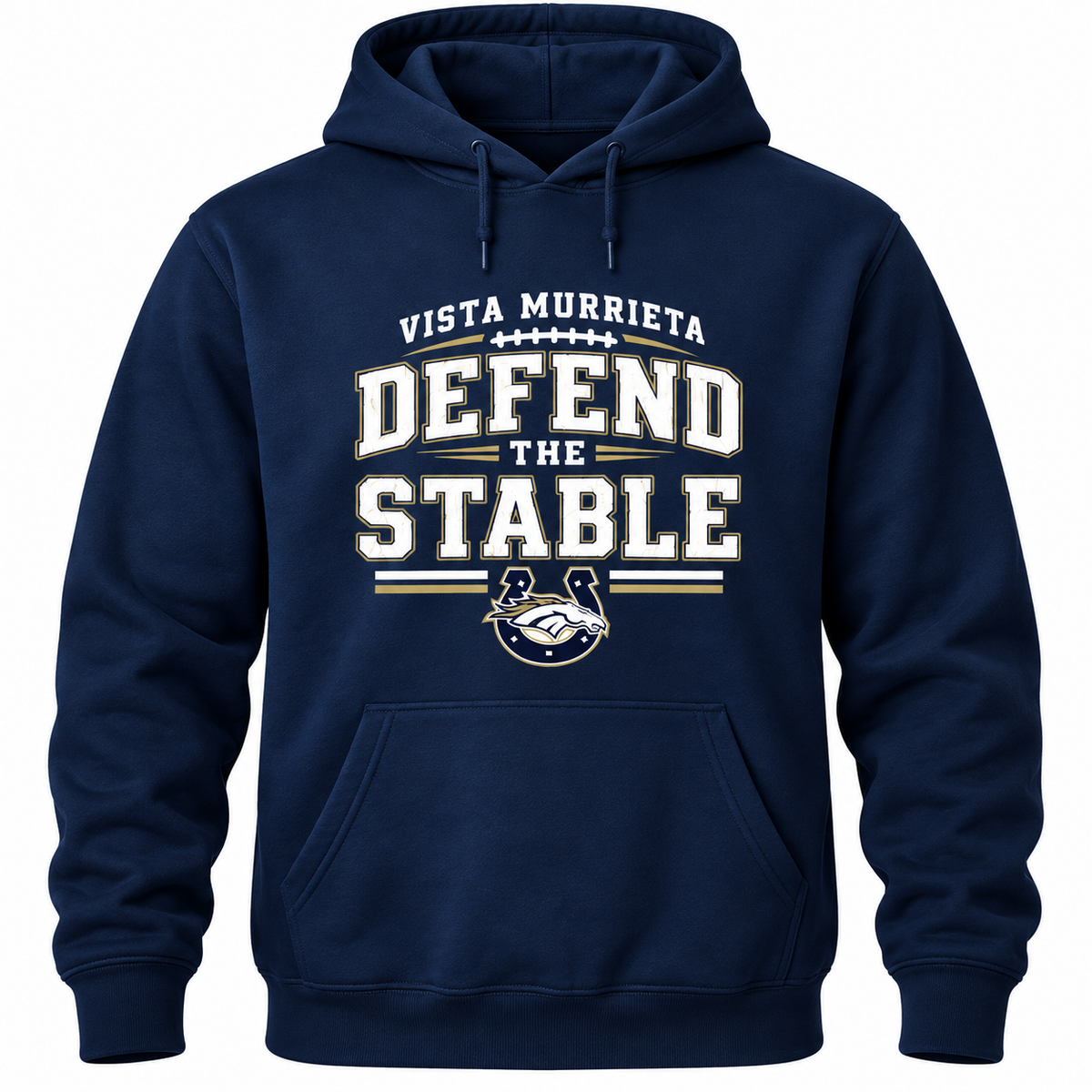 Defend the Stable Football Hoodie