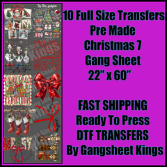 Christmas 7 Gangsheet