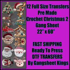 Crochet Christmas 2 Gangsheet