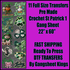 Crochet St Patrick 1 Gangsheet