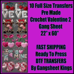 Crochet Valentine 2 Gangsheet