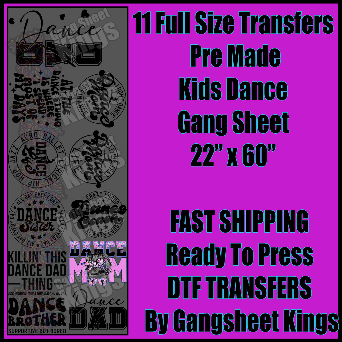 Dance Sports Gangsheet
