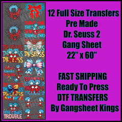 Dr Seuss 2 Gangsheet