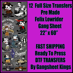 Felix Lowrider Gangsheet