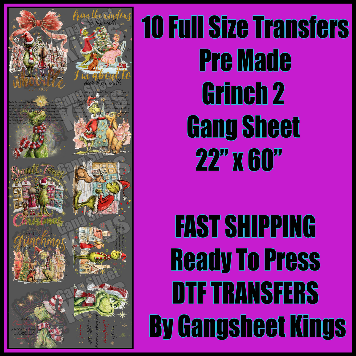 Grinch 2 Gangsheet