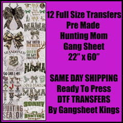 Hunting Mom Gang Sheet