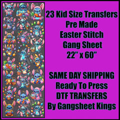 Kids Stitch Easter Gangsheet