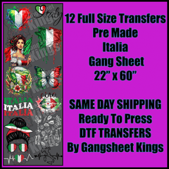 Italia Gangsheet