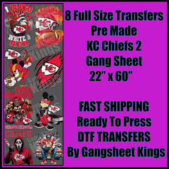 KC Chiefs 2 NFL Gangsheet
