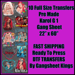 Karol G 1 Gangsheet