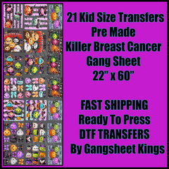 Kids Dumpling Halloween Gangsheet