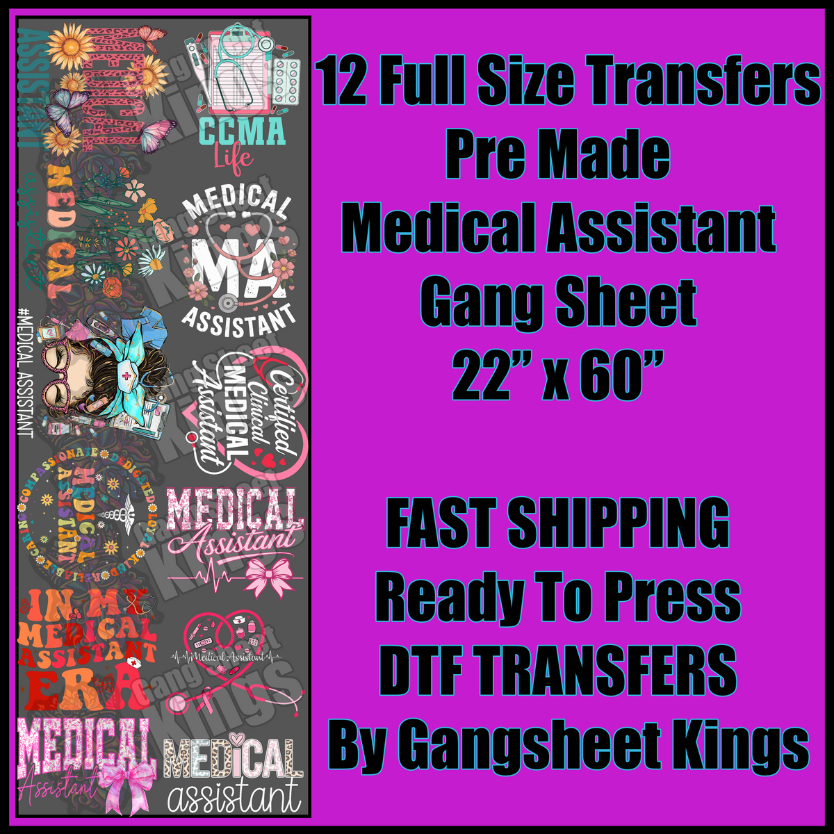Medical Assistant Gangsheet